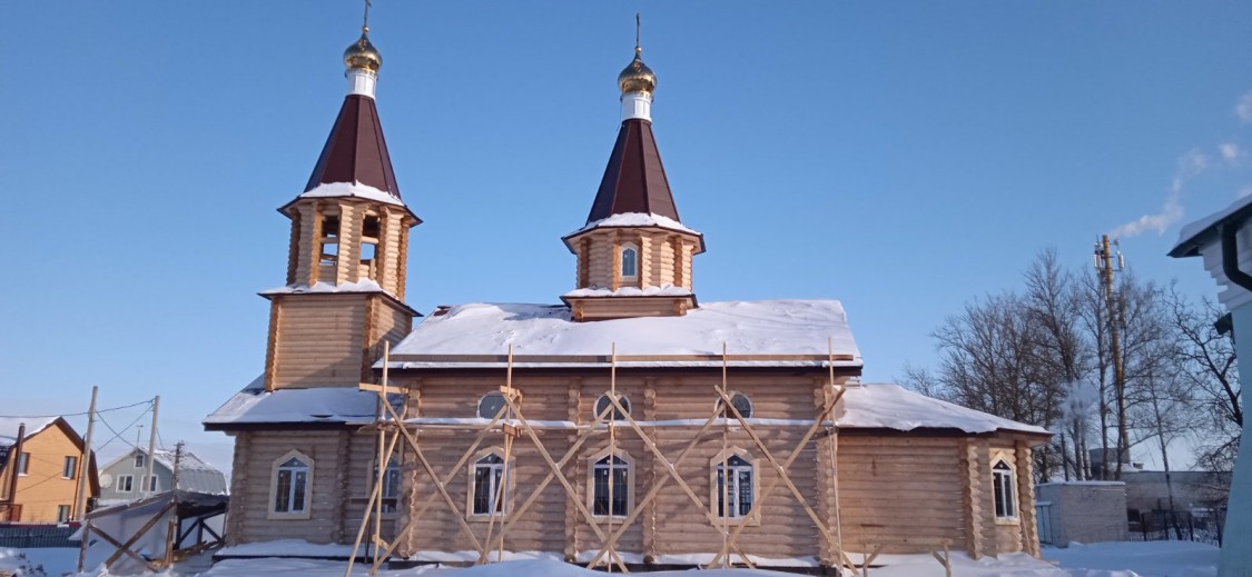 Смоленск. Церковь Всех святых, в земле Смоленской просиявших. документальные фотографии, Строительство храма в честь Всех Святых в земле Смоленской просияаших 