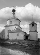 Церковь Успения Пресвятой Богородицы, Фото Н.Д. Бартрама из собрания МУАР, 1912<br>, Всхоново, урочище, Западнодвинский район, Тверская область