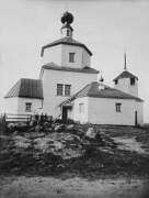 Церковь Успения Пресвятой Богородицы, Фото Н.Д. Бартрама из собрания МУАР, 1912<br>, Всхоново, урочище, Западнодвинский район, Тверская область
