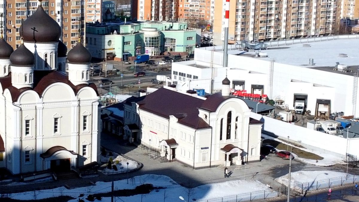 Крестильная церковь Александра Свирского, Косино-Ухтомский (Восточный административный округ (ВАО), г. Москва). фасады
