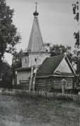 Церковь Благовещения Пресвятой Богородицы, Фото 1950-х гг. Общий вид с северо-запада. ГКМФ. ГНИМА им Щусева<br>, Скоробогатово, Ковернинский район, Нижегородская область