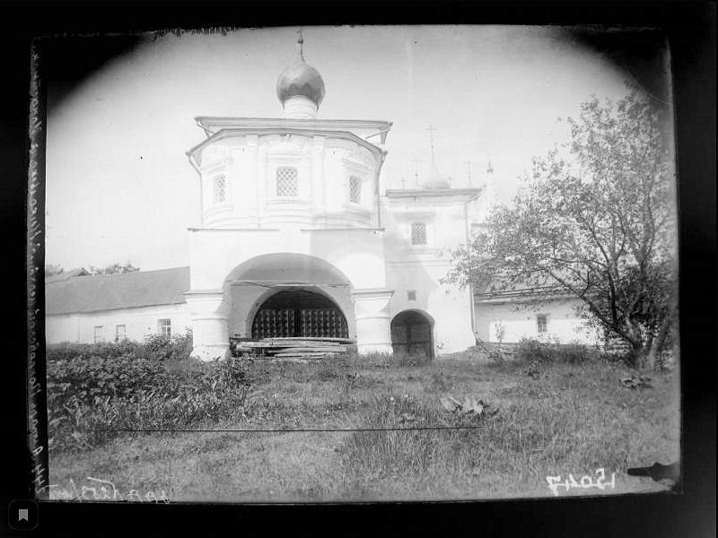 Троицкий Никольский мужской монастырь. Церковь Покрова Пресвятой Богородицы, Гороховец (Гороховецкий район, Владимирская область). архивная фотография, Восточный фасад; Госкаталог, №18048303; Федеральное государственное бюджетное учреждение культуры 