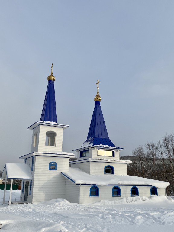Зверосовхоз. Церковь Иоанна Кронштадтского. фасады