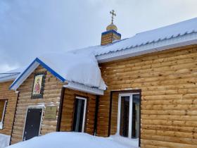 Кильдинстрой. Церковь Александра Невского при в/ч 34630