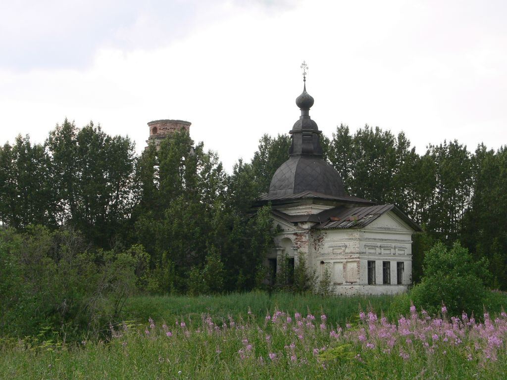 Церковь Михаила Архангела, Подольное (Усть-Кубинский район, Вологодская область). фасады