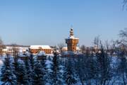Часовня Сергия Радонежского в Сторожевой башне, , Гремячий ключ, урочище, Сергиево-Посадский городской округ, Московская область