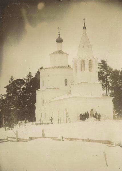 Церковь Покрова Пресвятой Богородицы, Бережцы, урочище (Гороховецкий район, Владимирская область). архивная фотография, Вид с северо-запада. Госкаталог №16717500, Федеральное государственное бюджетное учреждение культуры 