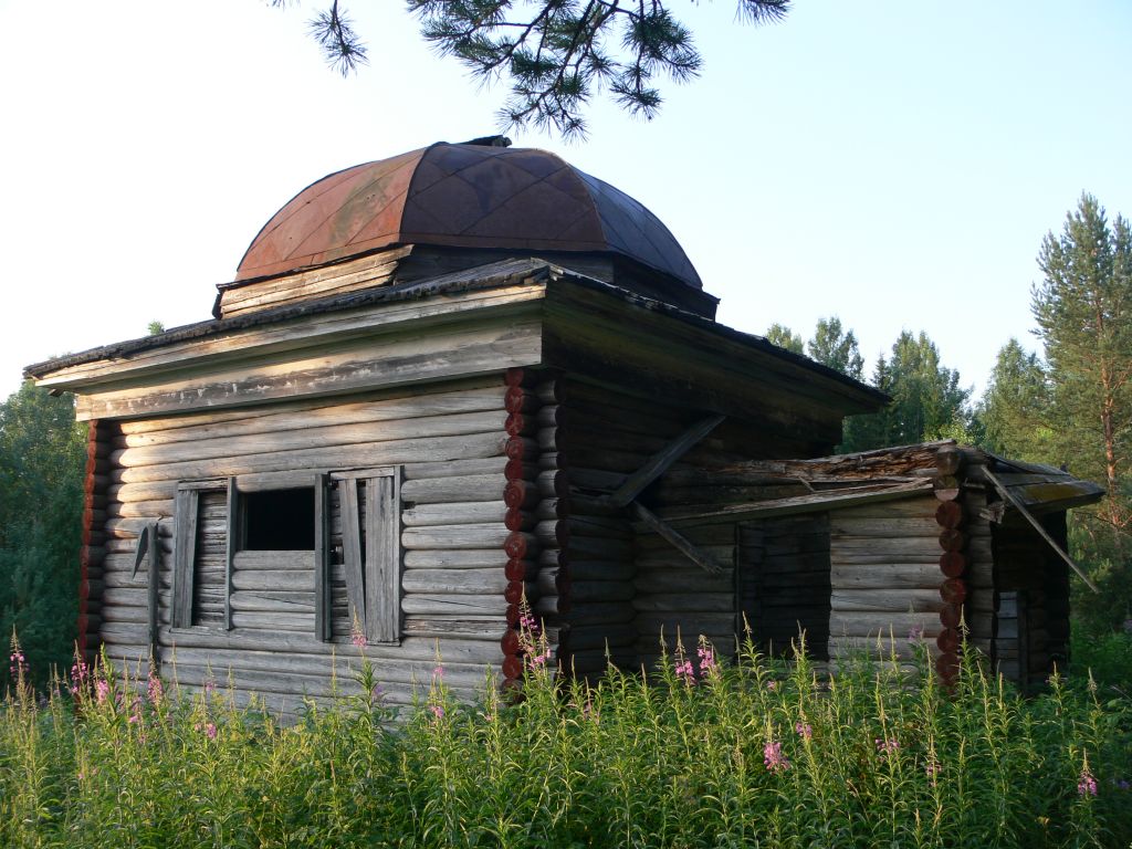 Неизвестная часовня, Паниха (Георгиевский погост) (Усть-Кубинский район, Вологодская область). фасады