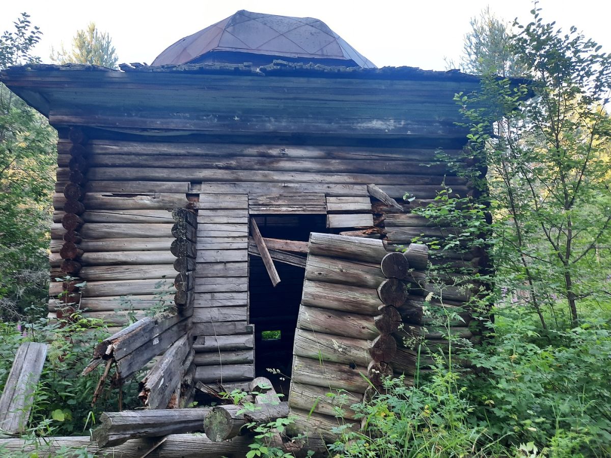 Неизвестная часовня, Паниха (Георгиевский погост) (Усть-Кубинский район, Вологодская область). фасады