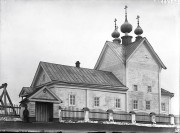 Церковь Николая Чудотворца на Горском погосте, Вид с южной стороны. Фото Каликина Ф. А.  1921 г. (ОФ НА ИИМК РАН)<br>, Горка, Лодейнопольский район, Ленинградская область