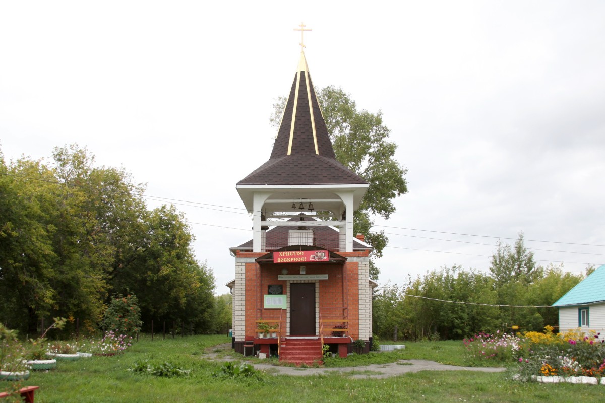 Церковь Николая Чудотворца, Коммунар (Исетский район, Тюменская область). фасады, Западный фасад