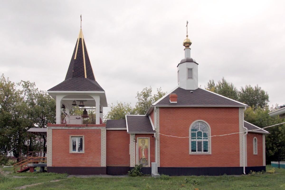 Церковь Николая Чудотворца, Коммунар (Исетский район, Тюменская область). фасады, Южный фасад
