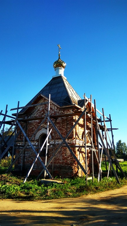 Неизвестная часовня, Михальцево (Переславский район и г. Переславль-Залесский, Ярославская область). дополнительная информация, Процесс реставрации часовни