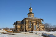 Церковь Севастиана Карагандинского, Южный фасад<br>, Козьма-Демьяновское, Должанский район, Орловская область
