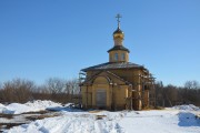Церковь Севастиана Карагандинского, Западный фасад<br>, Козьма-Демьяновское, Должанский район, Орловская область