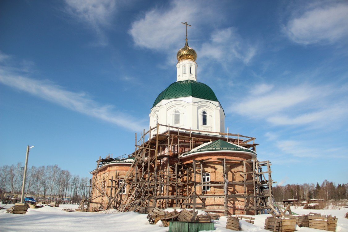 Церковь Сретения Господня, Караваево (Костромской район, Костромская область). фасады