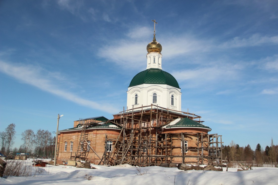 Церковь Сретения Господня, Караваево (Костромской район, Костромская область). фасады