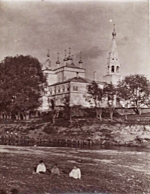Церковь Троицы Живоначальной, Лысково (Лысковский район, Нижегородская область). архивная фотография, Фото 1926 г. ГКМФ. Нижегородский государственный историко-архитектурный музей-заповедник