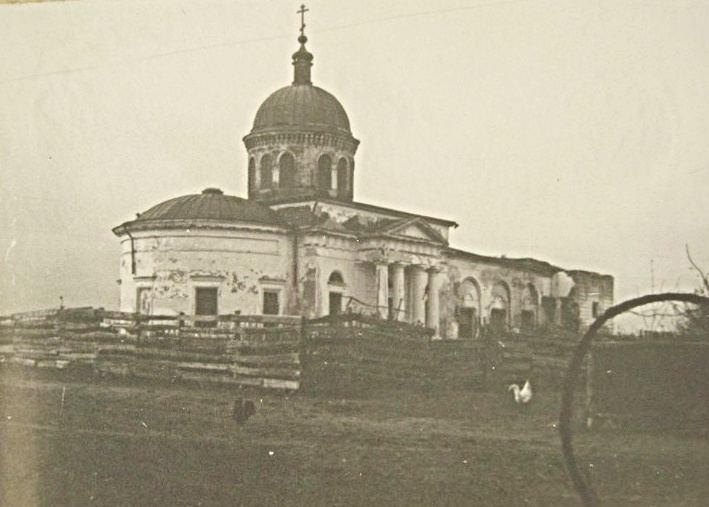 Церковь Рождества Христова, Лысково (Лысковский район, Нижегородская область). архивная фотография, Фото Румянцева. ГКМФ. ГНИМА им Щусева