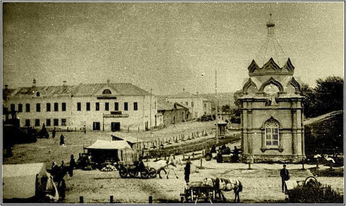 Фотография нач. ХХ века., архивная фотография. Часовня Георгия Победоносца, Юрьев-Польский (Юрьев-Польский район, Владимирская область)