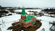 Церковь Николая Чудотворца, Верхняя панорама с юго-запада<br>, Чиганары, Ядринский район, Республика Чувашия