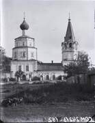 Церковь Введения во храм Пресвятой Богородицы, Введенская церковь с северной стороны. Фото 1927 г. из фондов Нижегородского музея-заповедника. (ГК № 55274576)<br>, Лысково, Лысковский район, Нижегородская область