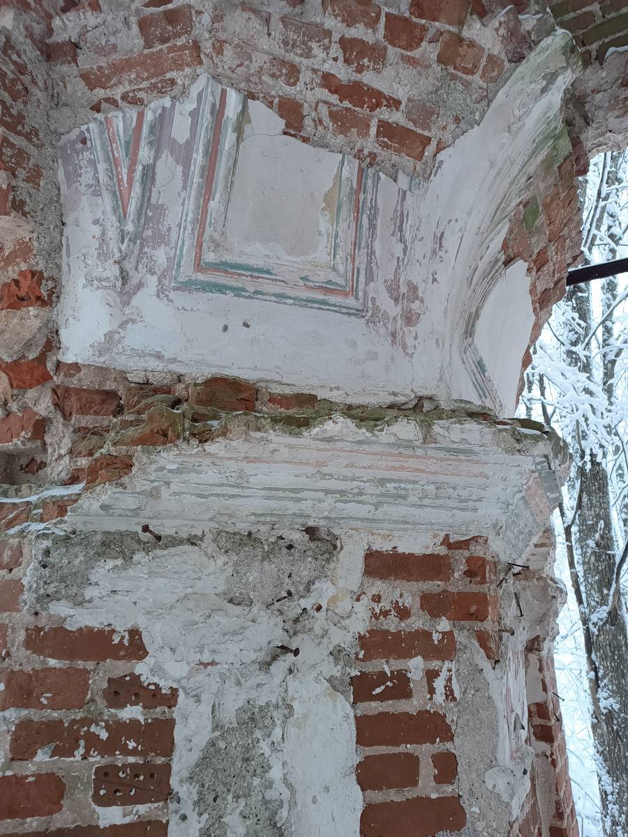 интерьер и убранство. Церковь Николая Чудотворца, Клусеево, урочище (Чухломский район, Костромская область)