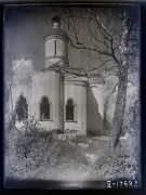 Церковь Илии Пророка, Вид на абсиду. Фото 1930-х годов из фондов ГНИМ архитектуры им. А.В. Щусева<br>, Ильинское, Жуковский район, Калужская область