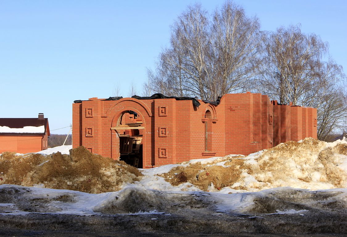 Церковь Троицы Живоначальной (строящаяся), Ивановка (Оршанский район, Республика Марий Эл). документальные фотографии