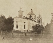 Церковь Богоявления Господня, Фото 1930-х гг. (Г.И. Лебедев). ГКМФ (№ 34320034). Чухломский краеведческий музей имени А.Ф. Писемского <br>, Бореево, урочище, Чухломский район, Костромская область