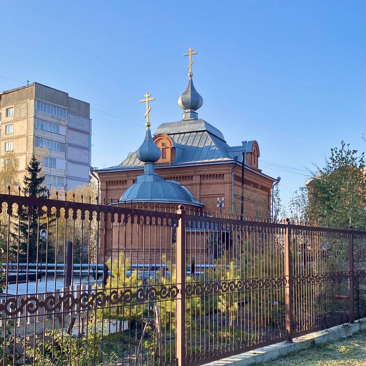 Церковь Макария Алтайского (Невского), Бийск (Бийский район и г. Бийск, Алтайский край). фасады, Вид с СВ