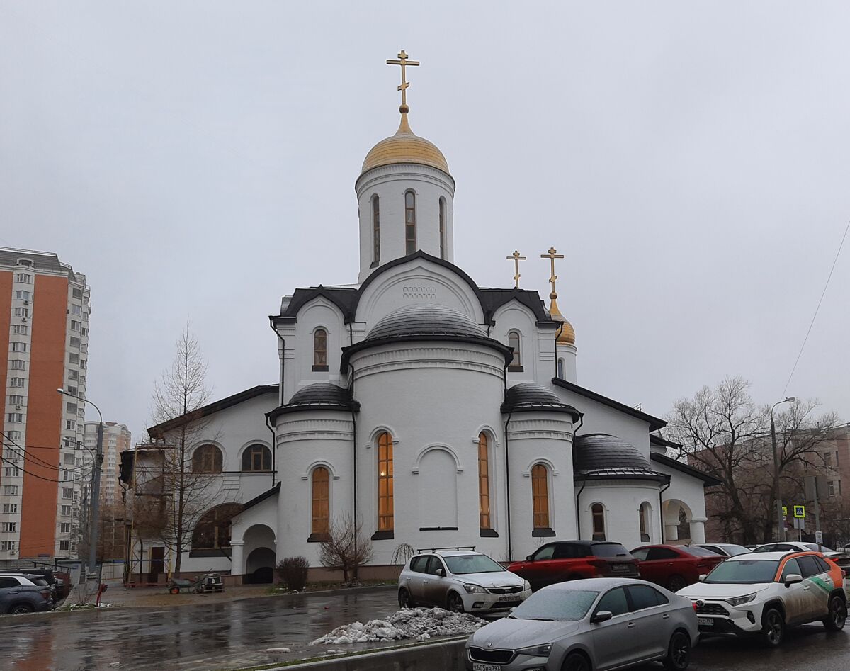 Церковь Ксении Петербургской в Бескудникове, Бескудниковский (Северный административный округ (САО), г. Москва). фасады, Восточный фасад