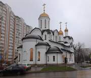 Церковь Ксении Петербургской в Бескудникове, Вид с северо-востока<br>, Москва, Северный административный округ (САО), г. Москва