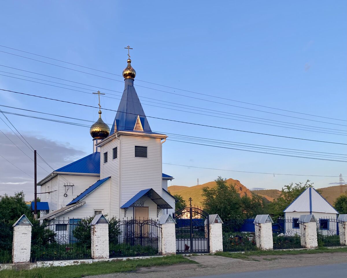 Церковь Покрова Пресвятой Богородицы, Бичура (Бичурский район, Республика Бурятия). фасады, Вид с запада