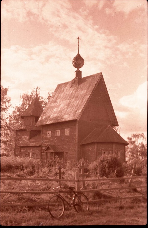 Фото 1-й пол. XX в. из фондов Костромского музея-заповедника. (ГК № 66678426), архивная фотография. Церковь Воздвижения Креста Господня, Манылово (Красносельский район, Костромская область)