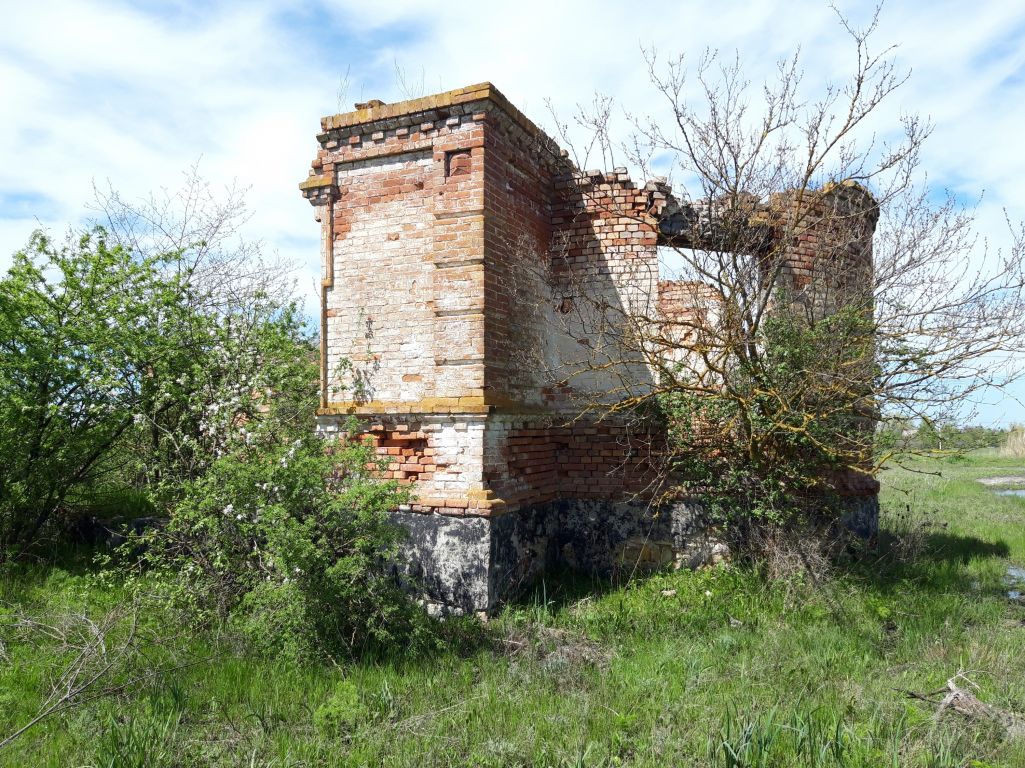 Неизвестная церковь, Узяк (Азовский район и г. Азов, Ростовская область). архитектурные детали, Апсида