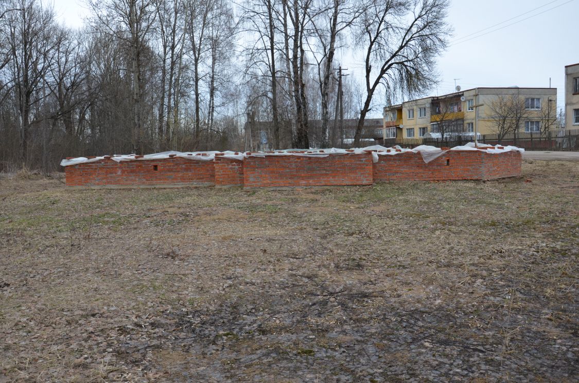 Церковь Покрова Пресвятой Богородицы (строящаяся), Астапковичи (Рославльский район, Смоленская область). документальные фотографии