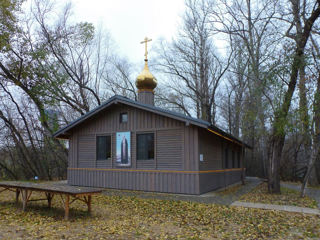 Церковь Серафима Саровского в Шелепихе, Хорошёво-Мнёвники (Северо-Западный административный округ (СЗАО), г. Москва). фасады