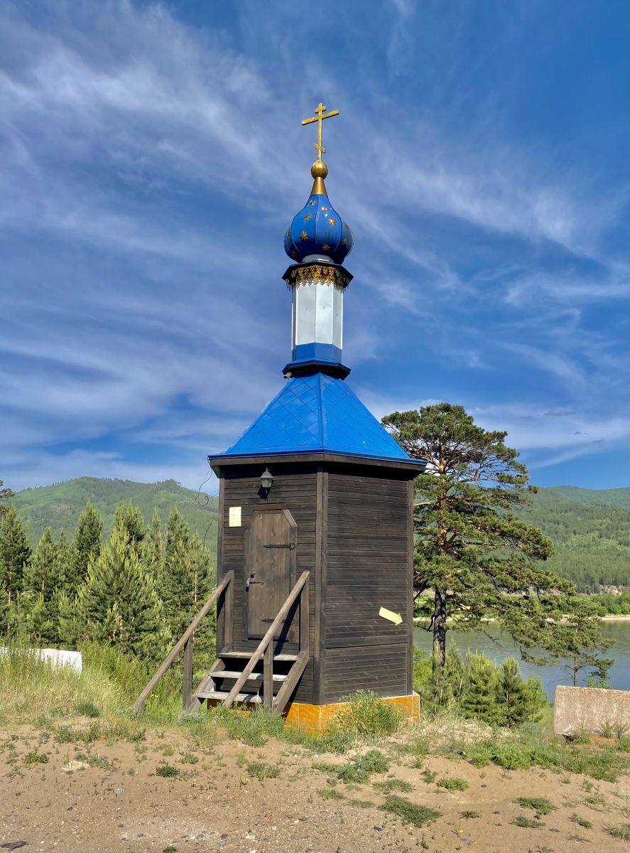 Часовня Серафима Саровского, Еловка (Прибайкальский район, Республика Бурятия). фасады, Вид с ЮЗ