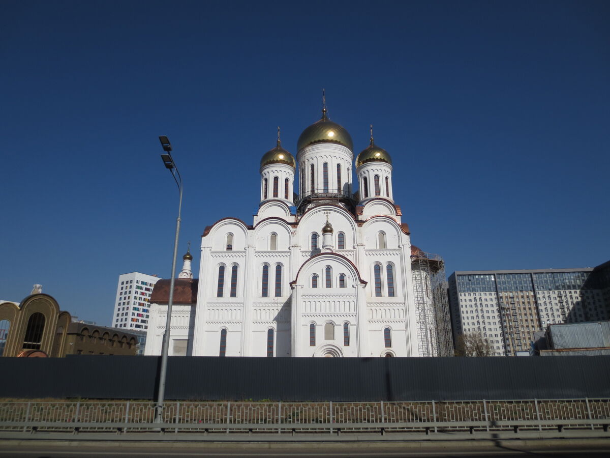 Церковь Успения Пресвятой Богородицы на Берёзовой аллее, Отрадное (Северо-Восточный административный округ (СВАО), г. Москва). фасады