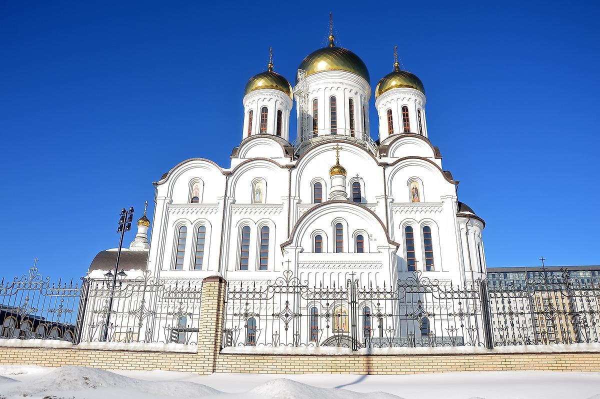 фасады. Церковь Успения Пресвятой Богородицы на Берёзовой аллее, Отрадное (Северо-Восточный административный округ (СВАО), г. Москва)