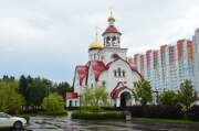 Церковь Георгия Победоносца, , Голубое, Солнечногорский городской округ, Московская область