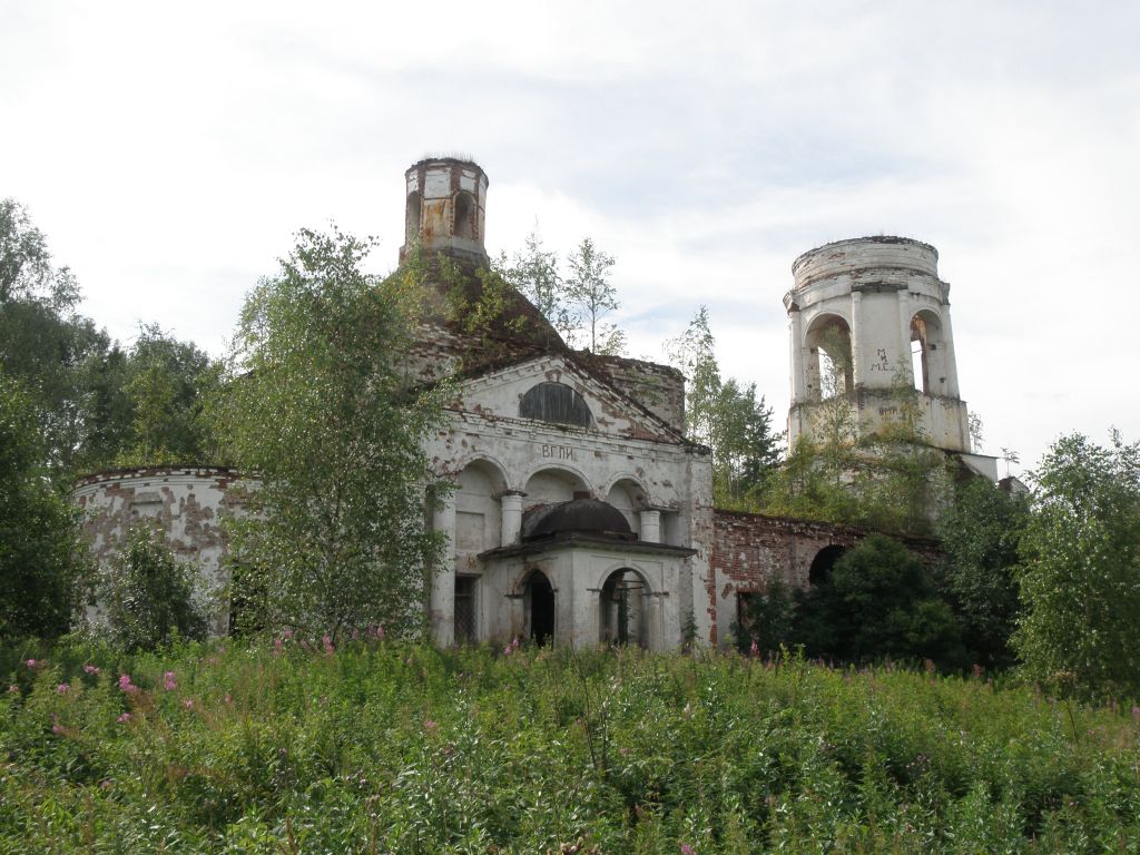 Лисино. Церковь Благовещения Пресвятой Богородицы. фасады