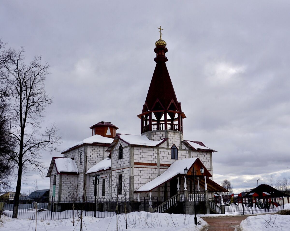 Церковь Богоявления Господня, Большие Дворы (Павлово-Посадский городской округ и г. Электрогорск, Московская область). фасады