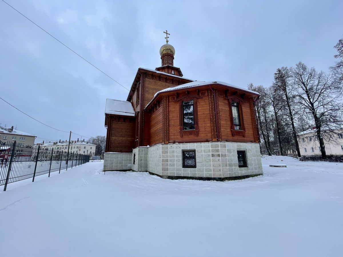 фасады. Церковь Богоявления Господня, Большие Дворы (Павлово-Посадский городской округ и г. Электрогорск, Московская область)