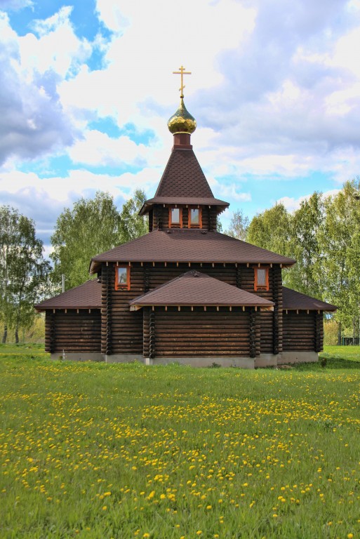 Церковь Серафима Саровского, Летнево (Лысковский район, Нижегородская область). фасады