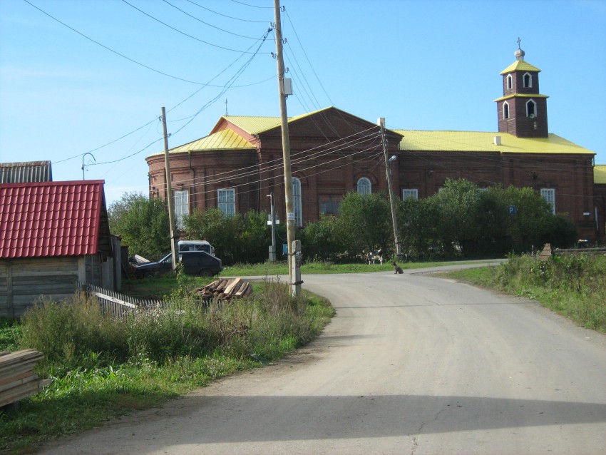 Церковь Николая Чудотворца, Ёлкино (Лесной (ГО город Лесной), Свердловская область). фасады