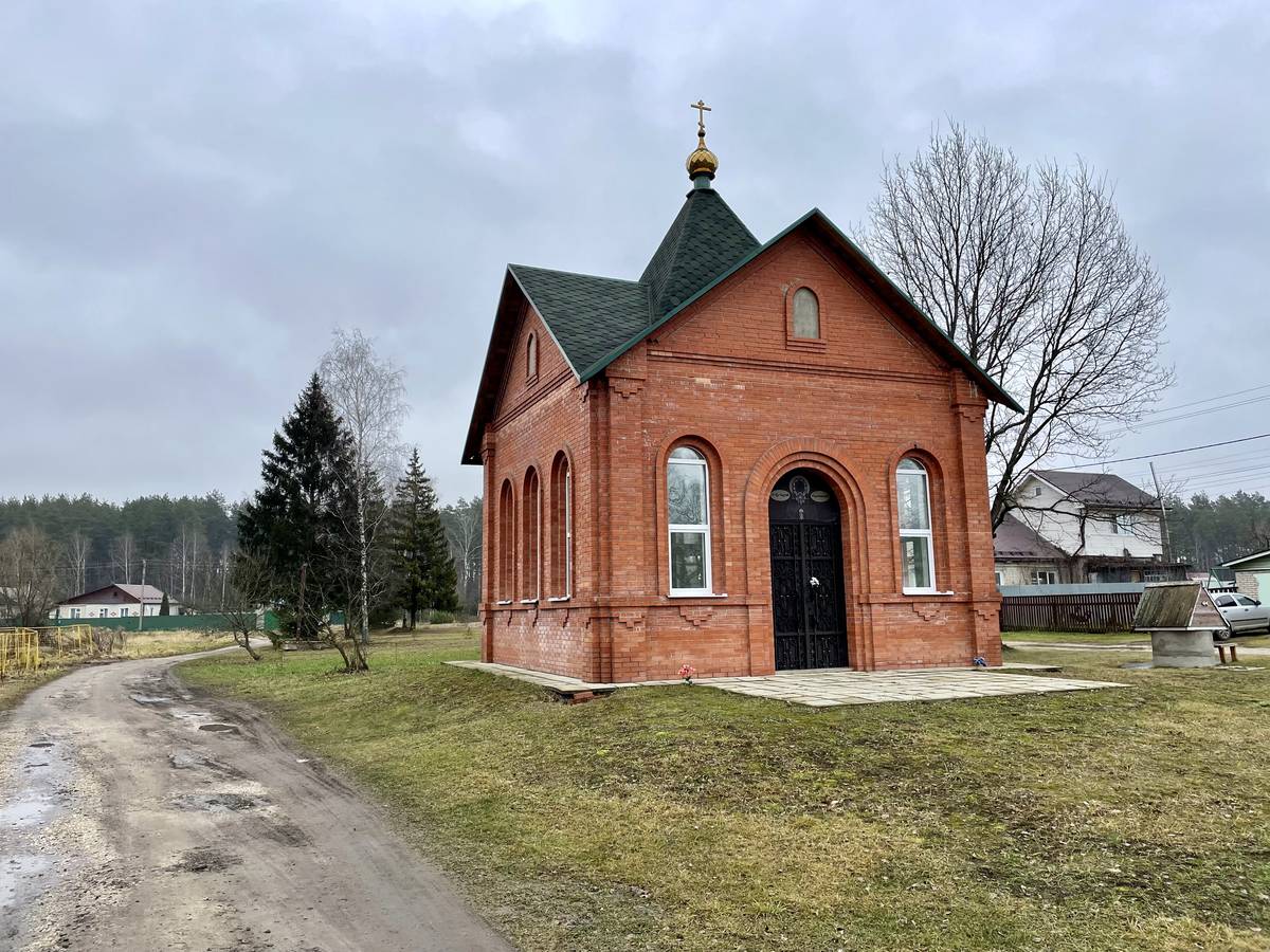 фасады. Часовня Сергия Радонежского, Ефимово (Павлово-Посадский городской округ и г. Электрогорск, Московская область)