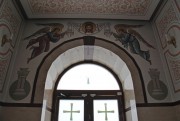 Часовня Екатерины Александрийской, Роспись западной стены<br>, Кемерово, Кемерово, город, Кемеровская область
