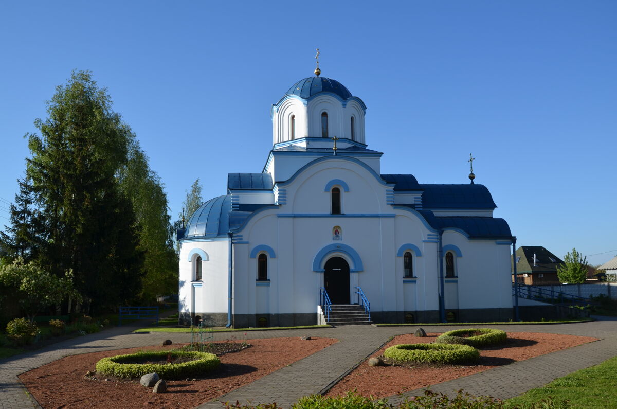 Орша. Успенский монастырь. Церковь Успения Пресвятой Богородицы. фасады